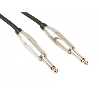 PATCH CABLE - JACK 6.35 mm MALE to JACK 6.35 mm MALE - MONO - 1 m