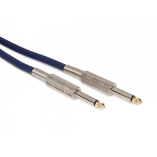 SPEAKER CABLE - JACK 6.35 mm to JACK 6.35 mm - MONO - 10 m - BLUE