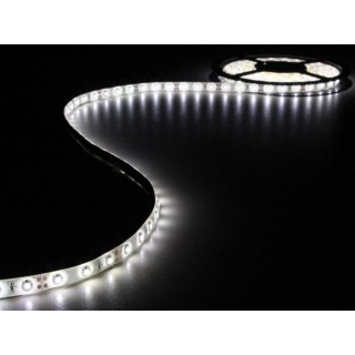 KIT WITH FLEXIBLE LED STRIP AND POWER SUPPLY - COLD WHITE - 180 LEDs - 3 m - 12 VDC