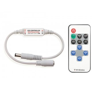 MINI SINGLE CHANNEL LED DIMMER - WITH RF REMOTE CONTROLLER