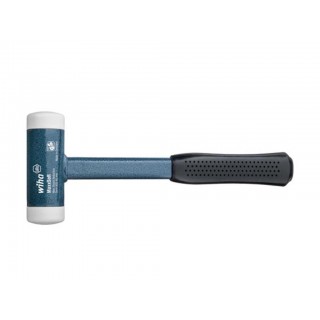 Wiha Soft-faced hammer dead-blow, very hard With steel tube handle, round hammer face (39021) 50 mm