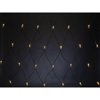 SUBRA LED - Subra extension - 2 x 2 m - 144 warm white lamps - black wire - 230 V