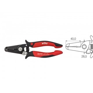Wiha Stripping pliers Electronic Stripping points 0.4-1.3 mm (35820) 180 mm