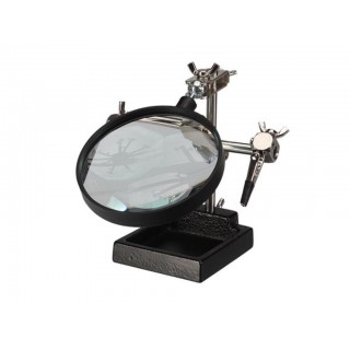 HELPING HAND WITH MAGNIFIER
