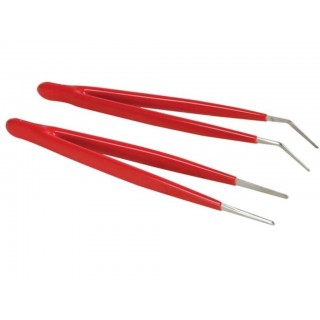 CURVED AND STRAIGHT TWEEZERS SET