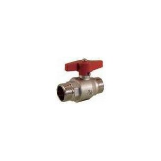 Ball valve MM 1/2'' with butterfly Rastelli