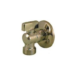 Elbow ball valve 1/2''-3/4'' with lockshield