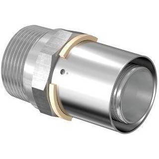 Coupling male 40x1 1/4" brass, Uponor