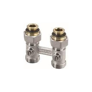 H-piece valves type MD1/50 1/2"x3/4'' straight