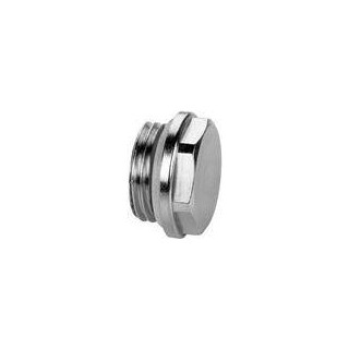 Nickel plated blind plug 1" (male) with O-ring