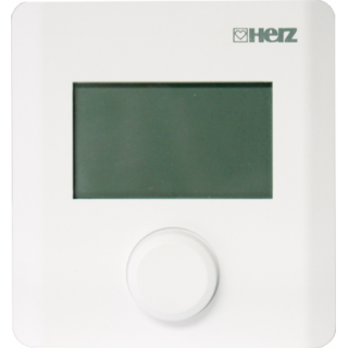 Electronic room therm. including cooling LCD 24V