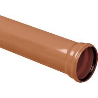 PVC caurule 110x3,2 SN4; 0,5m Wavin