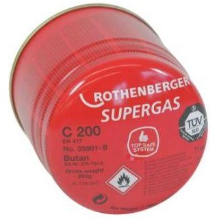 SUPERGAS C200 Gas cartridge
