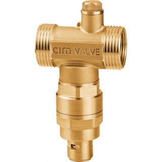 Anti freeze valve for heat pumps 1"x¾" Cimberio