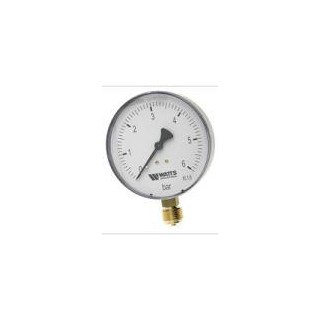 Pressure gauge F+R201 MHR63, 0-4bar  3/8" WATTS