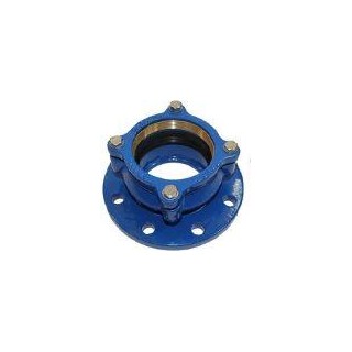 Flange adaptor for PVC/PE pipes Dn50, D63mm