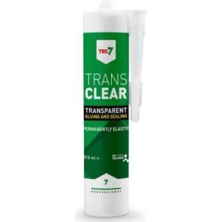 Glue/sealant 310ml transparent Tec7