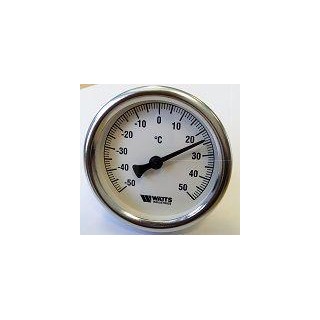 Bimetal dial thermometer T63 -50/+50*C 1/2" F+R801
