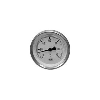 Bimetal dial thermometer T100 0-120*C (l=99mm) F  