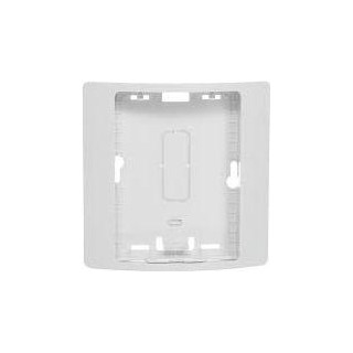 Wall box frame for thermostats and sensors; in wal