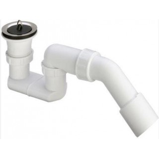 Shower siphon w.plug drain 11/2"xD50/40mm