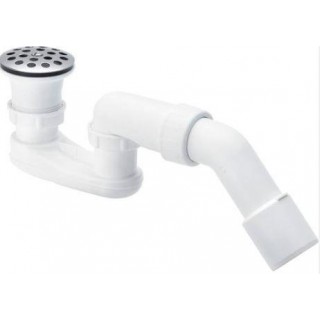 Shower siphon w.spherical drain11/2"xD50/40mm