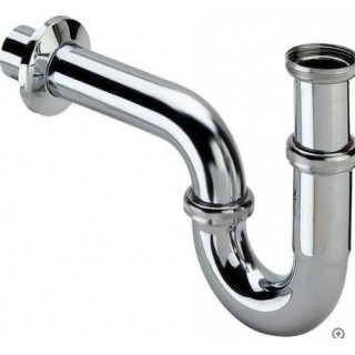 Sink siphonw.o.drain 11/4"xD32mm, chome