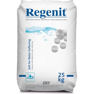 Таблетированная соль для фильтров REGENIT (25кг)