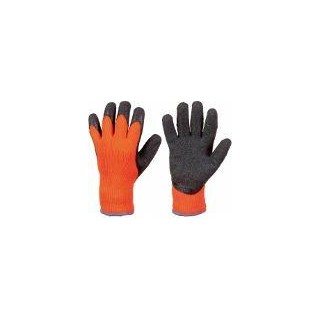 Gloves knitted with latex coating 11 size