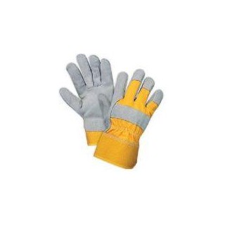 Work Glove Safety Cuff Double Palm Gloves 