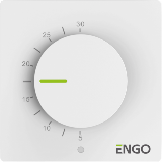 Room thermostat ENGO Simple, White
