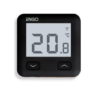 Room thermostat ENGO WiFi, Black, 230V