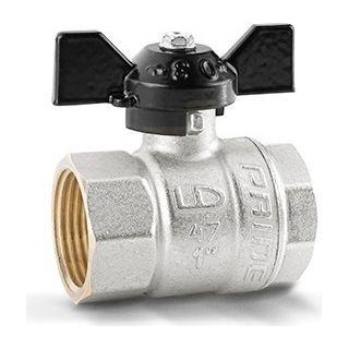 Ball valve FF 3/4'' with butterfly