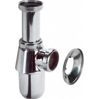 Siphon bottle w.o. tube 11/4"x32mm, chrome