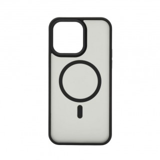 Nugarėlės dėklai Evelatus Apple iPhone 14 Pro Hybrid Case With MagSafe PC+TPU Black
