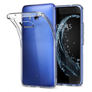 Nugarėlės dėklai iLike HTC U11 TPU case Transparent