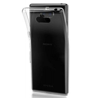 Nugarėlės dėklai iLike Sony Xperia 10 Plus Ultra Slim 0,5 mm TPU case Transparent