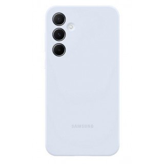 Nugarėlės dėklai Samsung - Galaxy A55 5G Silicone Cover case Light Blue