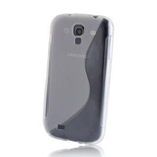 Nugarėlės dėklai Samsung  I8190 Galaxy S3 mini TPU S Transparent