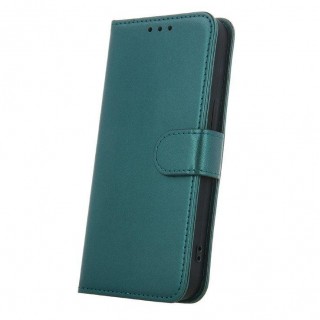 Knygos tipo dėklas dėklai iLike Samsung Galaxy A55 5G Smart Classic case Dark Green