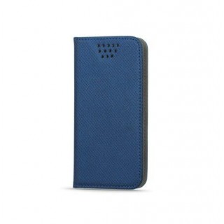 Knygos tipo dėklas dėklai iLike Universal Smart Universal Magnet case 6.6-6.9'' 85x170 Dark Blue