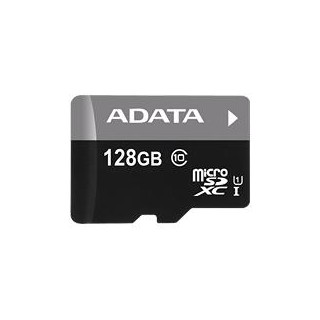 Atmiņas kartes ADATA  ADATA 128GB Micro SDXC V10 85MB/s + ad. 