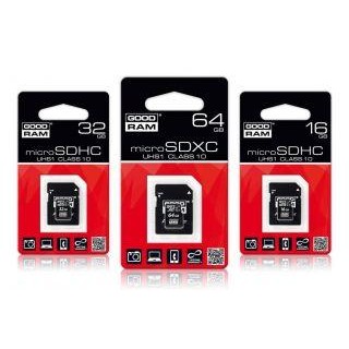 Memory cards Goodram  MicroCARD 64GB Class 10 UHS-I + Adapter 