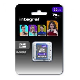 Atmiņas kartes Integral  32 GB class 10 INSDH32G10V1 