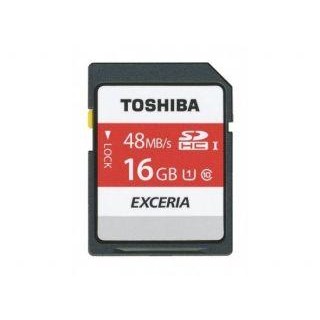 Memory cards Toshiba  SDHC Class 10 (UHS I) Exceria Type HD 16Gb 