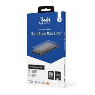 Aizsargstikls 3MK Xiaomi Redmi 10 HardGlass Max Lite Black