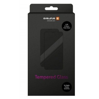 Aizsargstikls Evelatus Apple iPhone 12/12 Pro 0.33 Flat Clear Glass Japan Glue Anti-Static 