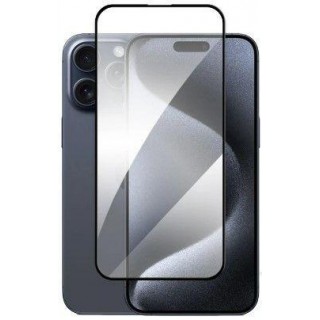 Apsauginiai stiklai Evelatus Apple iPhone 15 Plus 2.5D Full Cover Glass Anti-Static Light Black