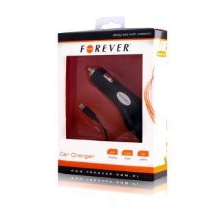 Auto charger Forever Apple iPhone 5 Lightning 1100mA Forever HQ Black