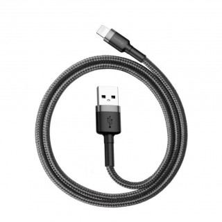 Kabelis Baseus  CABLE LIGHTNING TO USB 0.5M/GRAY/BLACK CALKLF-AG1 